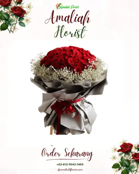 Buket Bunga Pengantungan